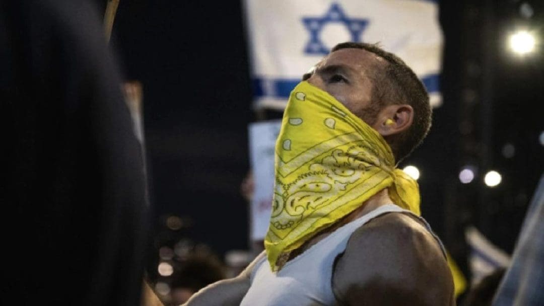 Tel Aviv ve Batı Kudüs'teki Gösteriler