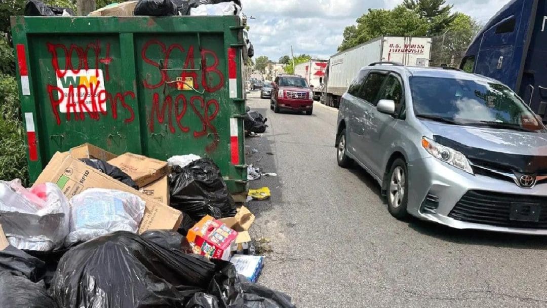 ABD'nin Pensilvanya Eyaletinde Philadelphia’da Çöp Yığınları Artıyor