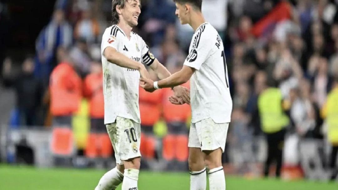 Luka Modric ve Arda Güler Arasındaki Anlamlı Anlar