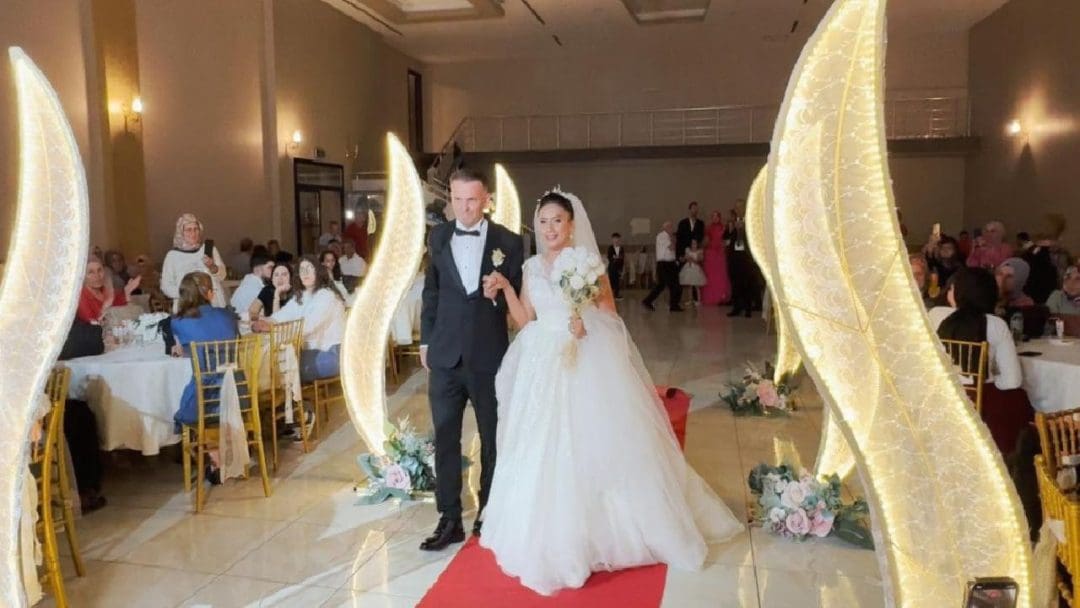 Endonezya’da başlayan mutlu birliktelik, Türkiye’de taçlandı